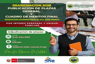 PROCESO DE REASIGNACIÓN DOCENTE 2026