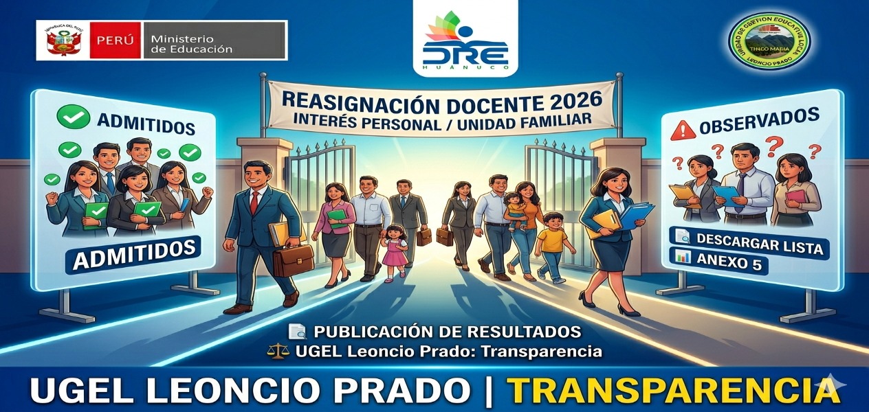 RESULTADO FINAL DEL PROCESO DE REASIGNACION DOCENTE 2026